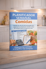 Planificador Semanal de Comidas (Excel)